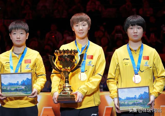 中国乒乓球选手斩获团体冠军